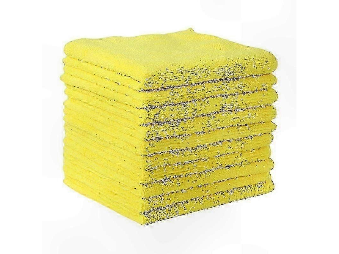 Panos De Microfibra Premium, Pacote Com 20, Resistentes E Absorventes Para Cozinha, Carro E Limpeza Doméstica