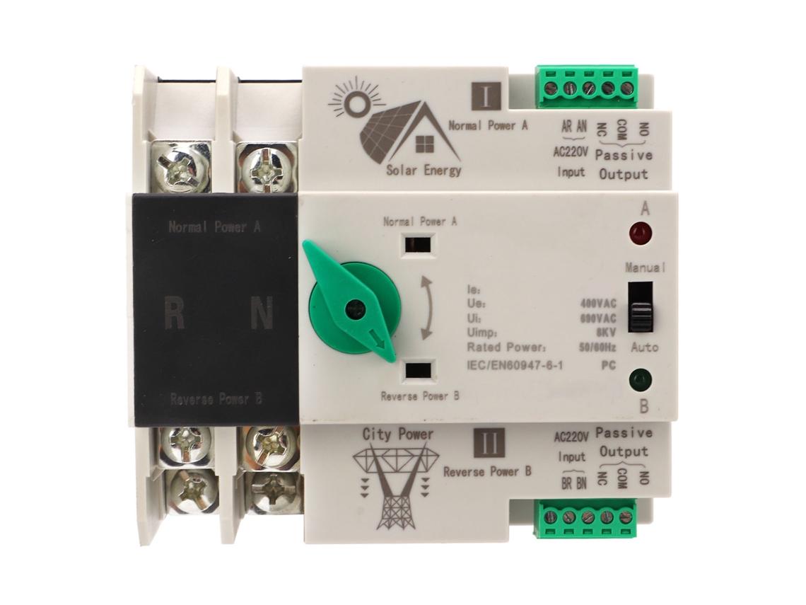 Interruptor Automático de Transferência 2P 80A | S/MARCA