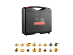Kit de Sangria Freio Mestre, 17 Peças, Conjunto Adaptadores Profissional com Completo e Punho, Compatível a Maioria Dos Veículos Novos Antigos, 360 X