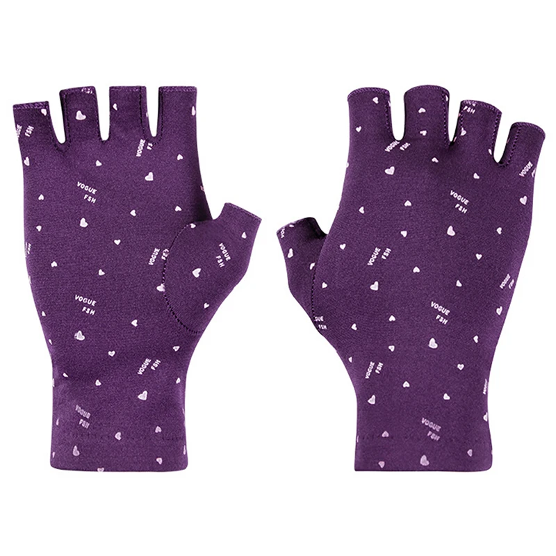 1 Par De Luvas Profissionais Para Unhas Com Proteção Uv, Ferramenta Para Fototerapia E Prevenção De Ultravioleta, Preta, Para Uso Manual