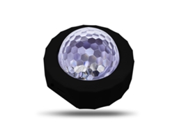 2026 luz Ambiental Led para Carro 5v 3w com Sensor de Som Bateria 300mah Usb Decoração Interior de Carro Modo Automático Liga/desliga