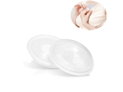 Mali 2pcs Conchas para Mama Protetoras Silicone Ameaça com Respiradouro Reutilizáveis
