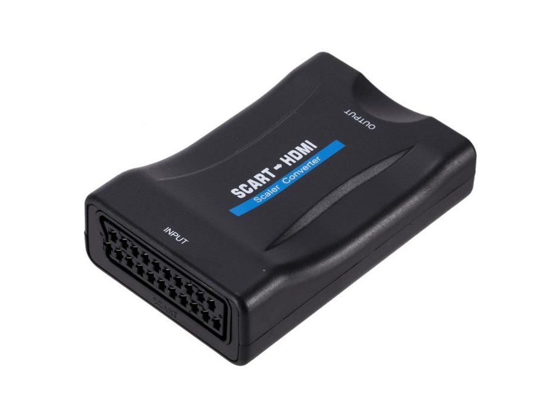 Conversor Scart para Hdmi Mhl Adaptador Scart para Hdmi Hd MOONMINI