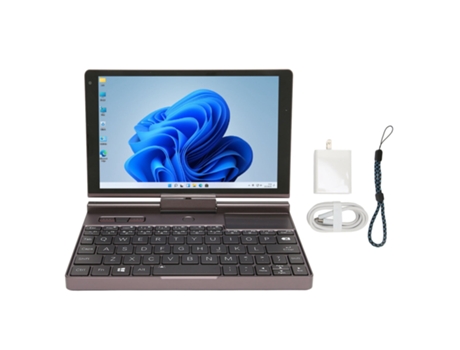 Laptop de 8,0 polegadas com processador I7 1195g7, 16 GB e 1 TB, cor dourada