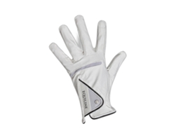 Luvas para Equitação Unissexo EQUILINE (Tamanho 7 - Branco)