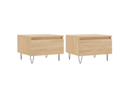 Coffee Table, Coffee Tables Vidaxl Marrom Madeira Processada (n/a)
