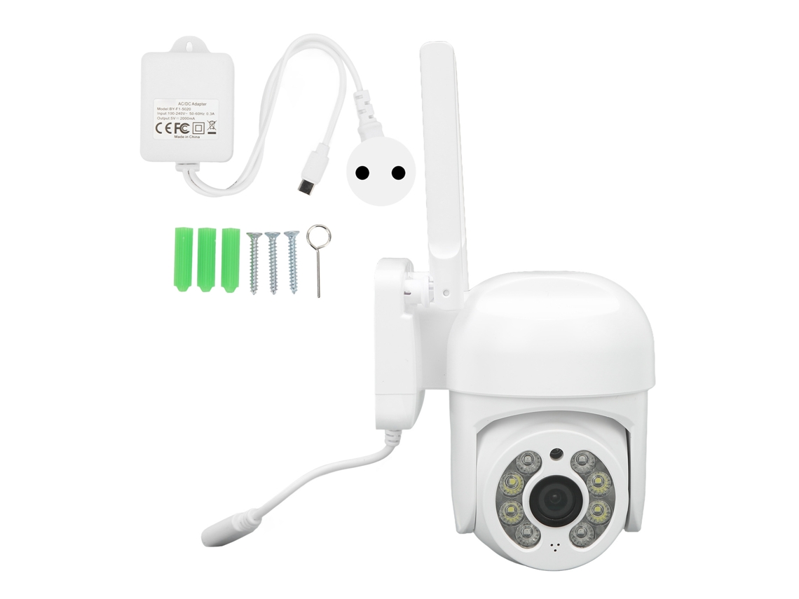 Smart Security Camera Two Way Intercom High Definition Night Vision Motion Detection Wifi Surveillance Camera For Home Eu Plug LAXISCREED