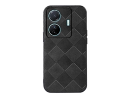 Capa De Celular Em Pu Xadrez Para Vivo S15e