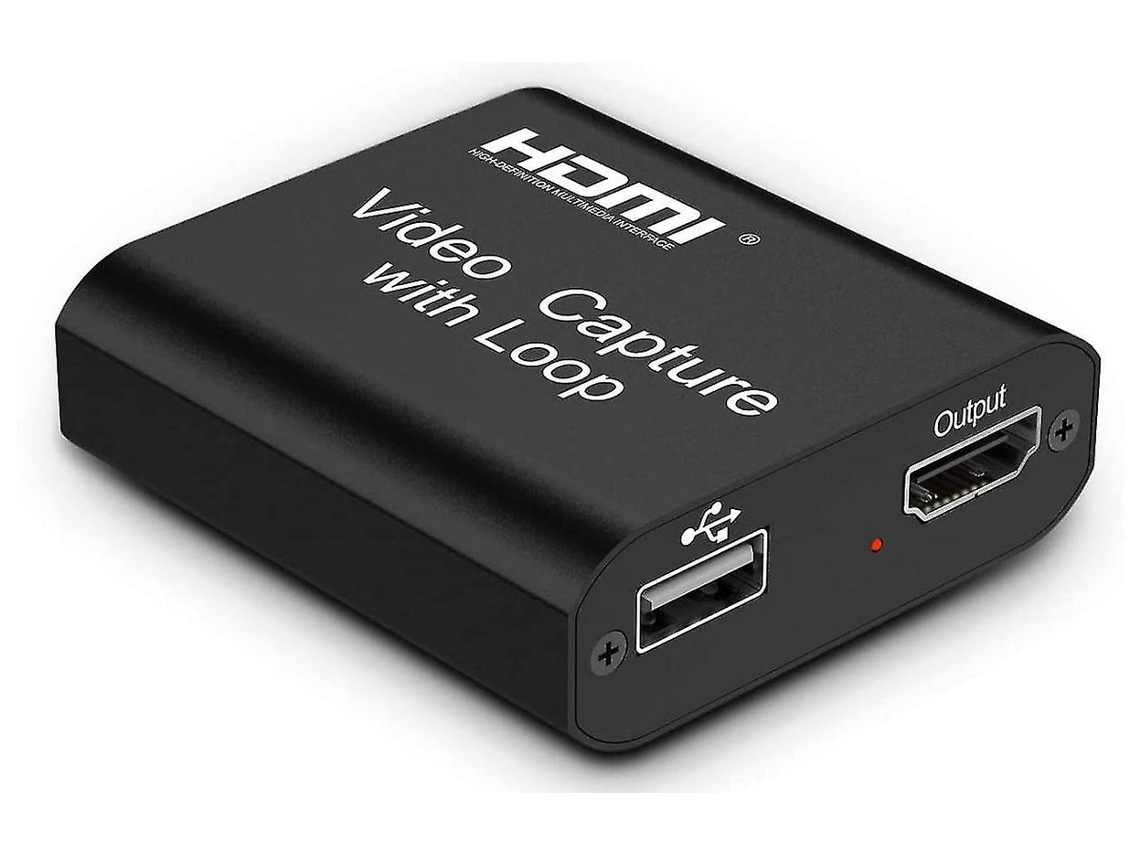 Placa de Captura de Vídeo 4K Hdmi YIZHOOD Inf152 Preto