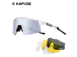 Óculos De Ciclismo Com Quatro Lentes, Óculos De Proteção Contra Vento Para Bicicleta, Para Bicicleta De Estrada.