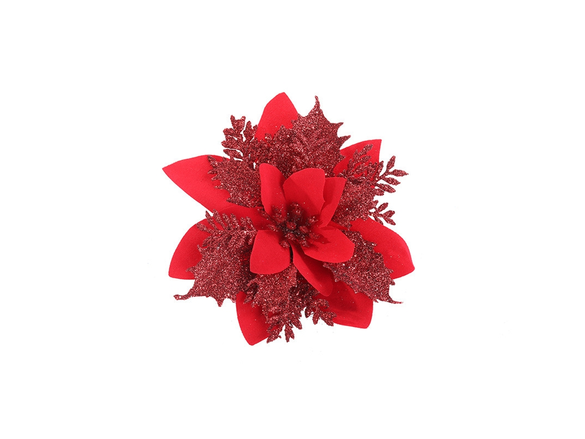 Decoração de Natal com Flores Douradas LAXISCREED
