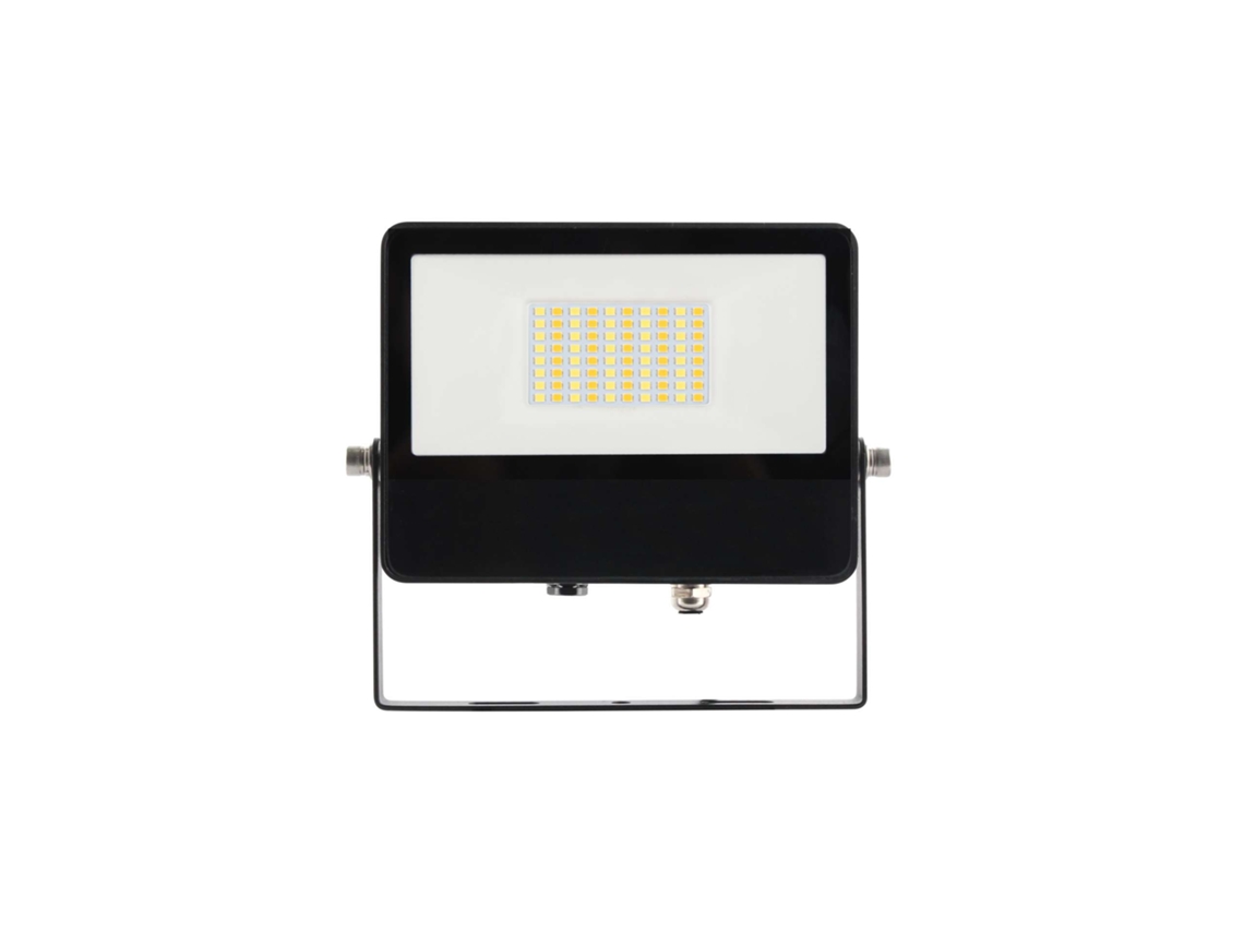 Refletor Led Sky 40w Para Exterior Com Tecnologia Cct Switch 3000k/4000k/5000k, Feixe De 115º, Estrutura Em Alumínio Preto - Beneito &amp; Faure
