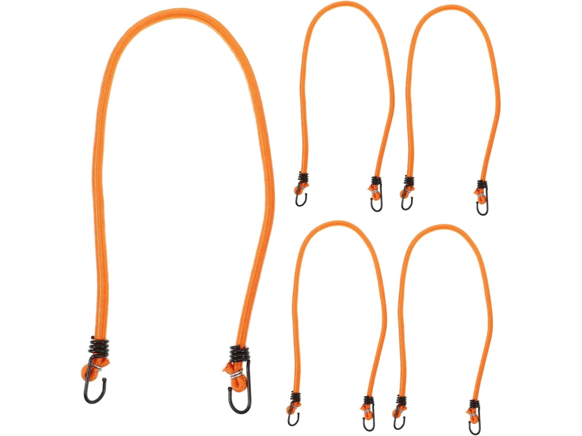 Cinta De Amarração De Carga De 5 Peças Com Cordão Elástico