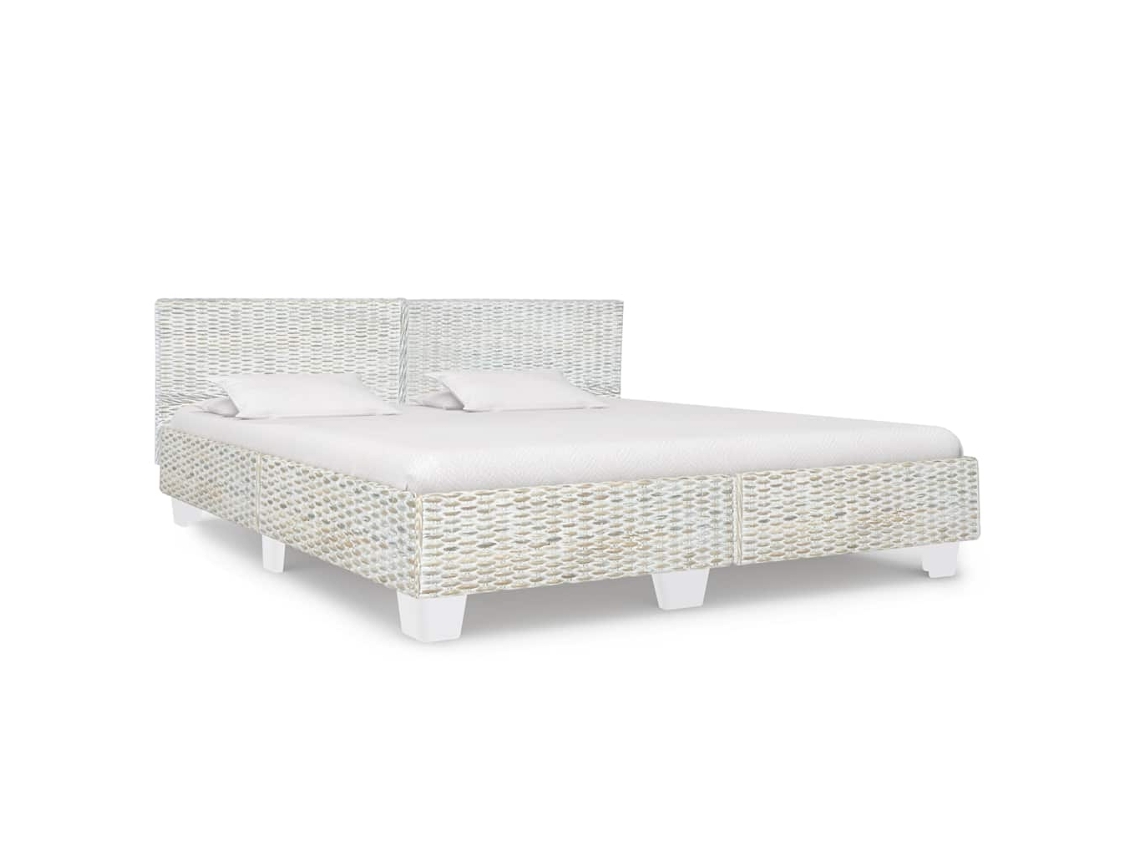 Bed Frame, Bed Frames Vidaxl Cinzeto Vime (180 X 200 Cm)