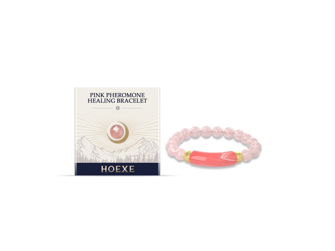 Pulseira Rosa Feromônio Cura