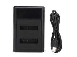 2026 cargador de Batería Li 90b para Cámara, Cargador de Batería Dual Lcd Usb de Reemplazo Li 90b