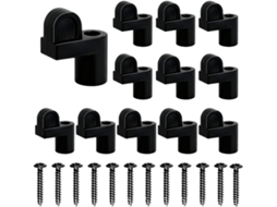 Grampos Para Fixação De Mosquiteiro, 9,5 Mm