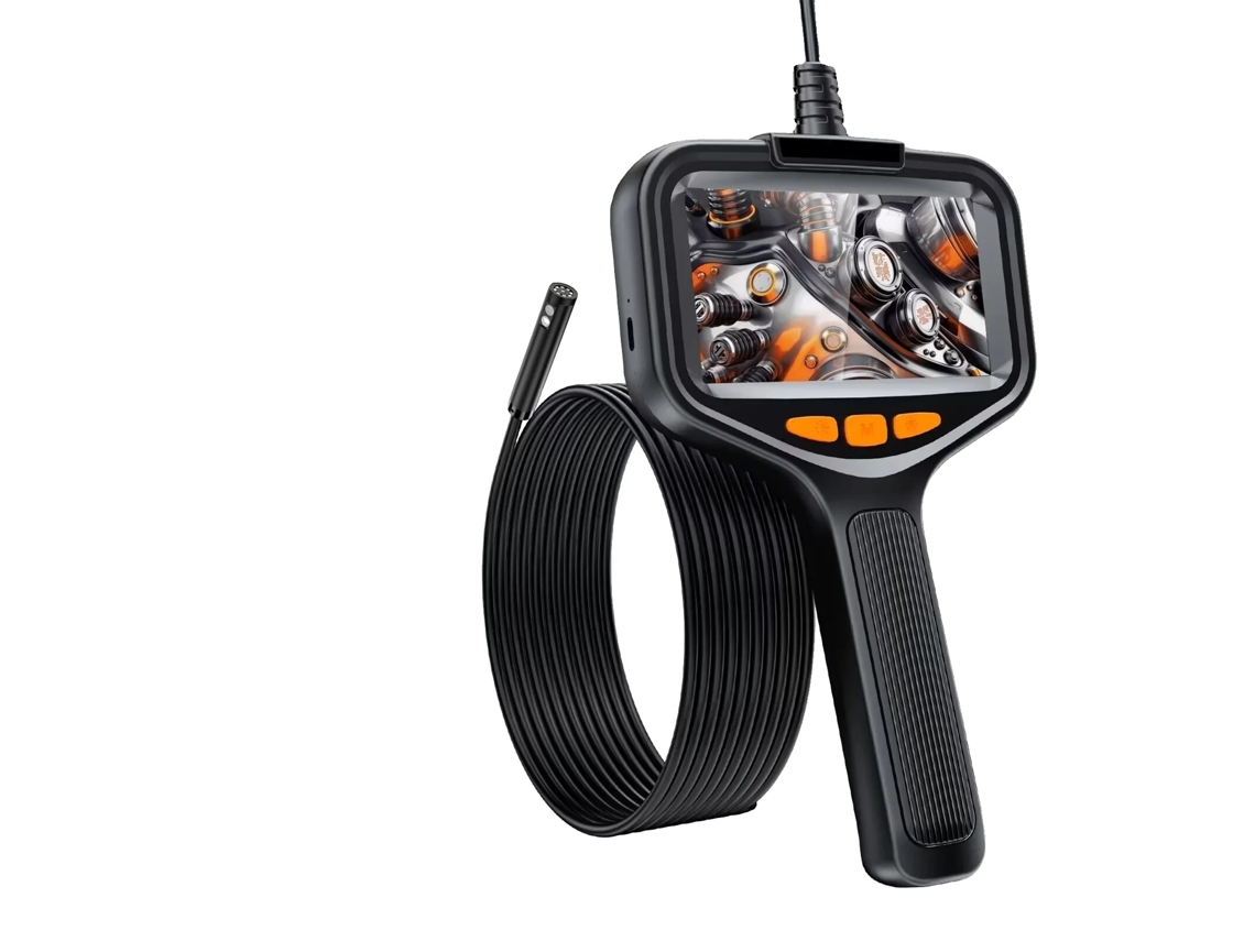 Câmera Endoscópica, Resolução Hd, Tela Lcd De 4,3 Polegadas, Lente Dupla De 8mm, 10m Oem