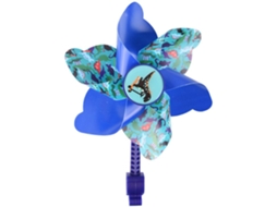 Pinwheel Floral Mali para Manubrio de Bicicleta Infantil com Giratório