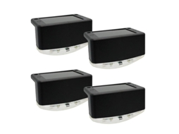 4pcs Luz Solar Para Escada