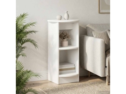 Vidaxl Armário Lateral Branco Madeira Engenheirada