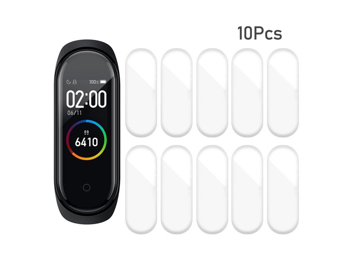 Protector de Pantalla para Xiaomi Mi Band 5, TPU flexible, antiarañazos y antihuellas