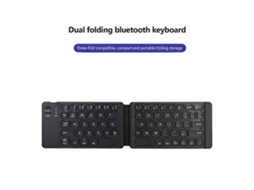 Mini Teclado Sem Fio Bluetooth Dobrável E Recarregável Ly Ebike