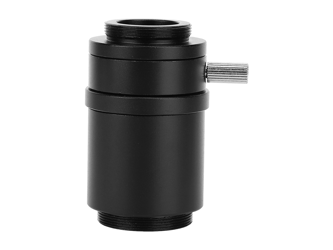 Adaptador de Lente Ctv para Microscópio Estéreo Liga de Alumínio Interface Câmera 25mm