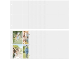 Toyandona 40 Folhas Pochettes Transparentes À Quatre Compartiments Pour Cartes Protège - Cartes Épais Para