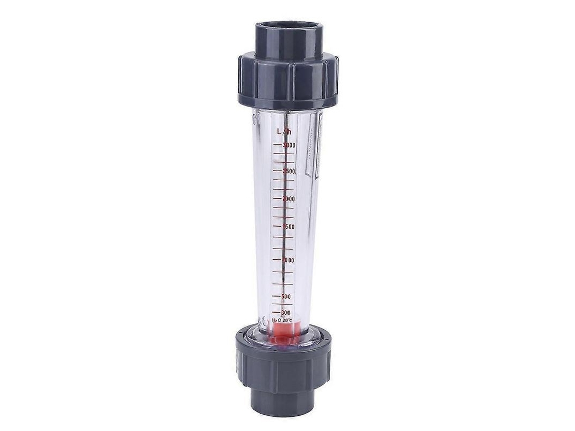 Medidor De Flujo Lzs-25 Plástico 300-3000l/h Para Água Química Tubería Dn25