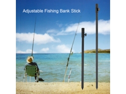 Bastão de Pesca Aluminio Ajustável 34 56cm