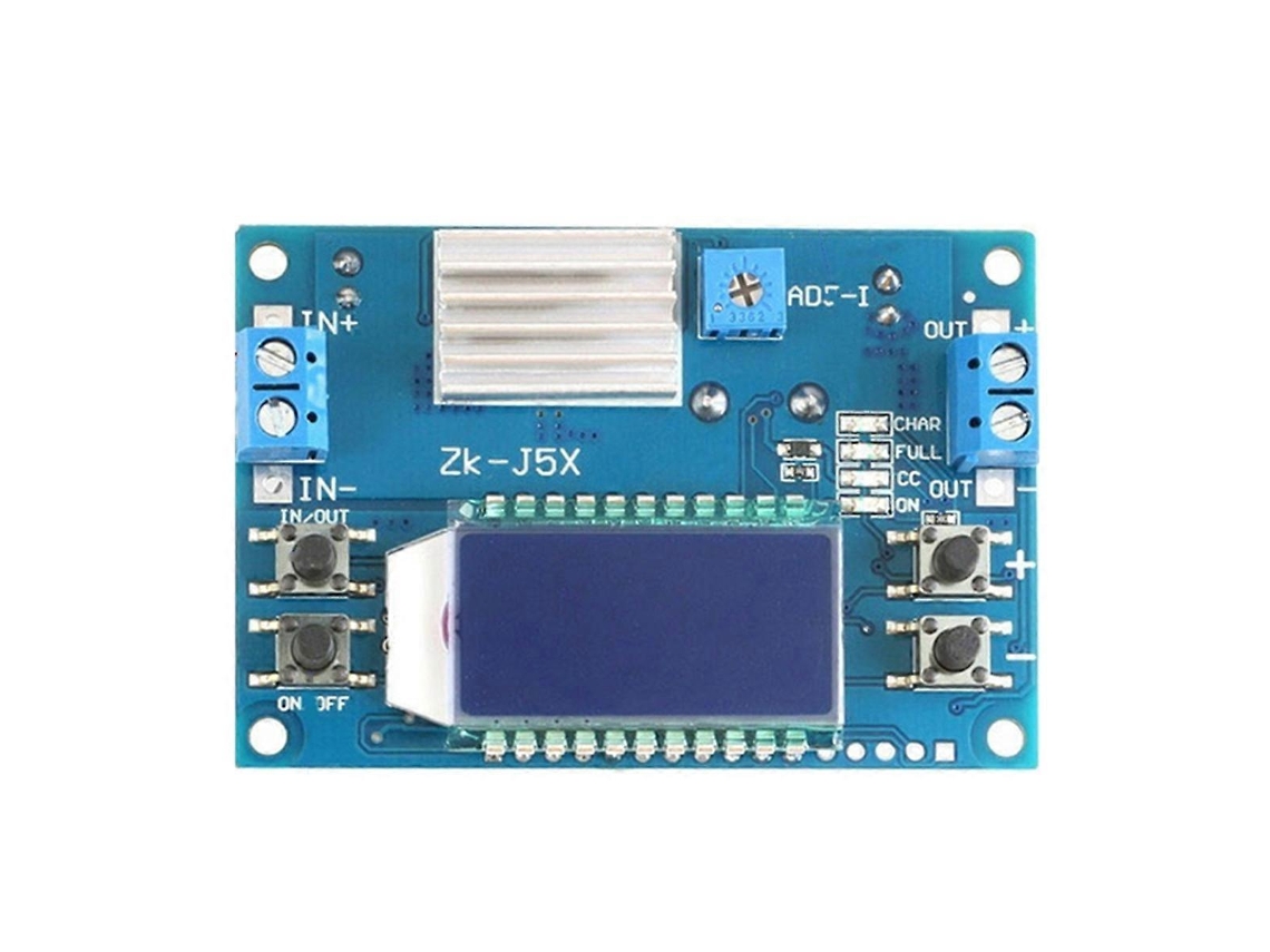 Módulo De Corrente Buck Step Down Ajustável 4,5a Tensão Constante Ajustável Corrente Constante Com Lcd Di Slowmoose