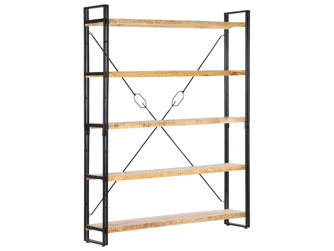 Bookcase, Bookcases Vidaxl Marrom Madeira (140 X 30 X 180 Cm)