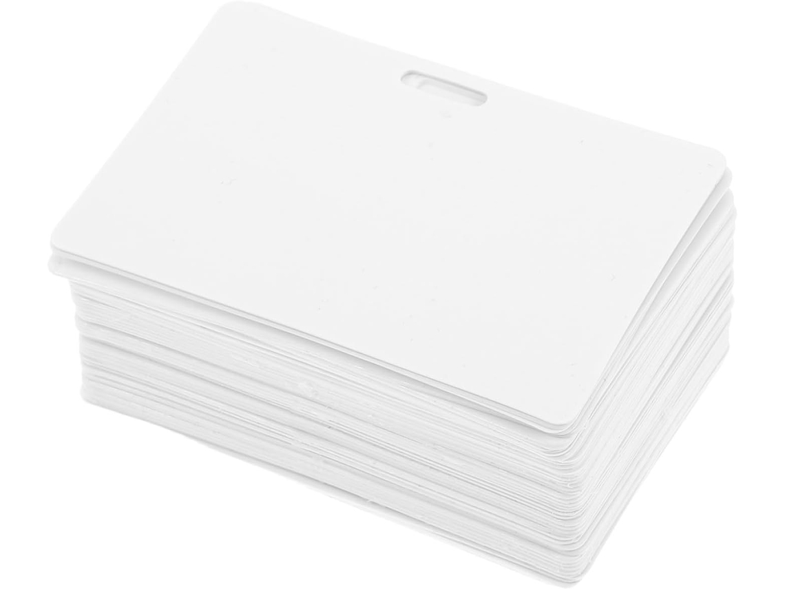Conjunto De 50 Porta Crachás Horizontais Com Suporte Pendurar, Ideal Identificação E Exibição De Documentos