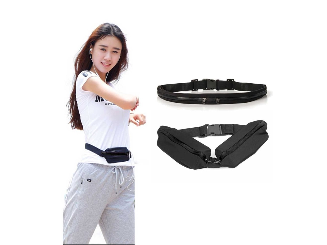 Bolsa De Cintura Expansível Para Corrida, Bolsa De Cinto Esportiva Para Celular.