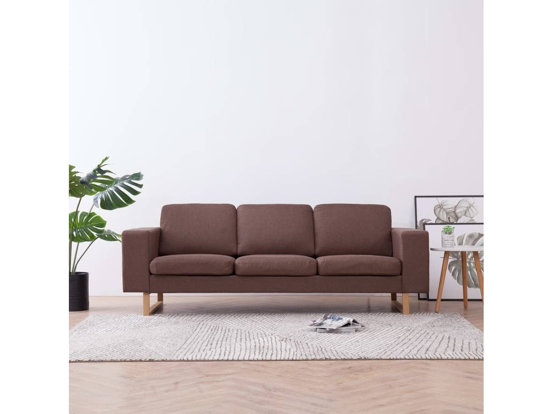 Sofa, Sofas Vidaxl Marrom Tecido (n/a)