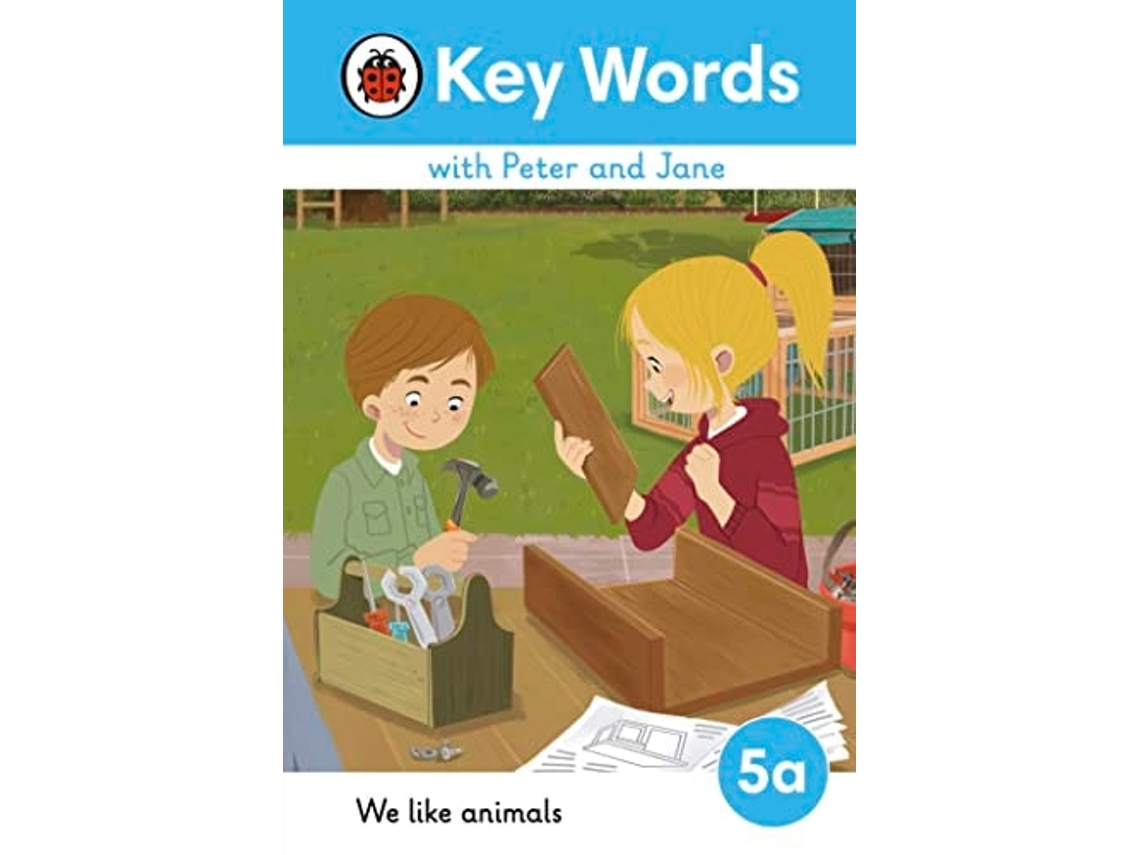 Livro Key Words With Peter And Jane Level 5a – We Like Animals De Ladybird (inglês - Capa Dura)