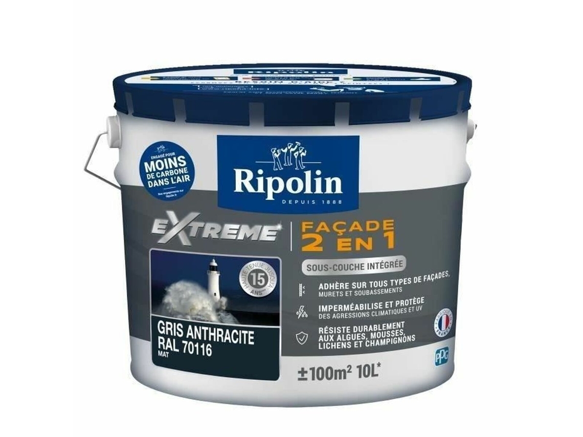 Tinta De Primário Ripolin Cinzento Mate 10 L