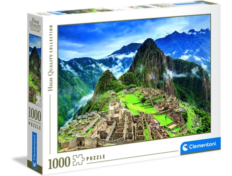 Puzzle 2D CLEMENTONI Machu Picchu (Idade Mínima: 10 Anos - 1000 Peças)