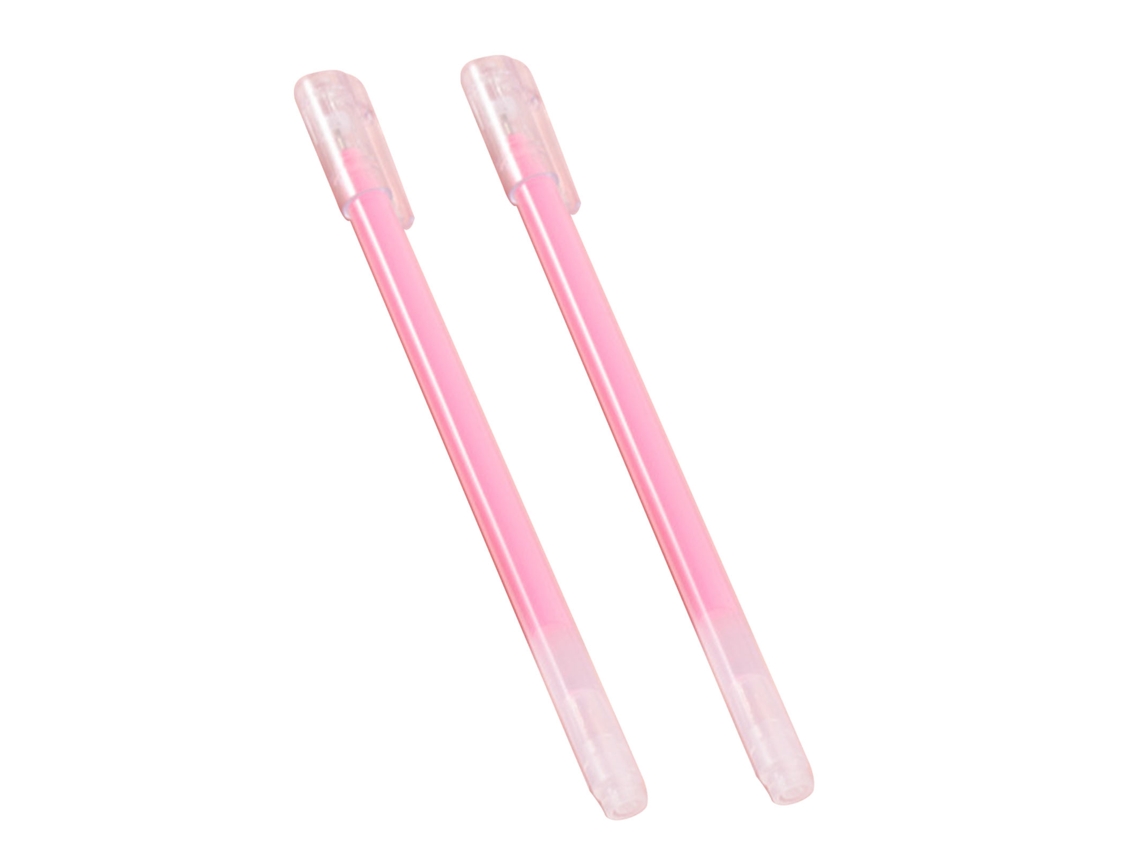 2pcs Canetas Highlighter LAXISCREED Rosa para Anotações