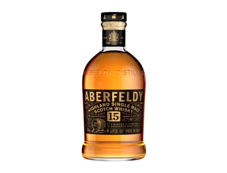 Whisky Single Malt ABERFELDY Red Wine Cask Sauvignon Napa Valley 15 Anos (0.7 L - 1 Unidade)