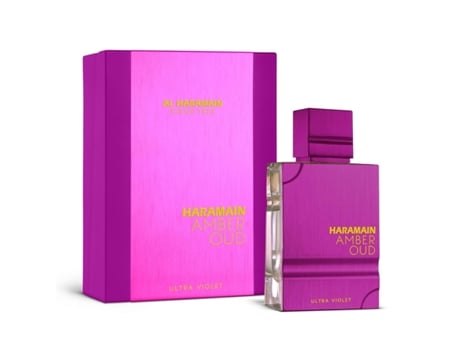 Perfume Clássico Haramain Para Homens E Mulheres Com Fragrância Duradoura (roxo, 60 Ml)
