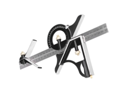 Laxiscreed Régua Esquadro Ajustável De 300mm, Ideal Para Engenharia, Carpintaria E Manutenção Doméstica