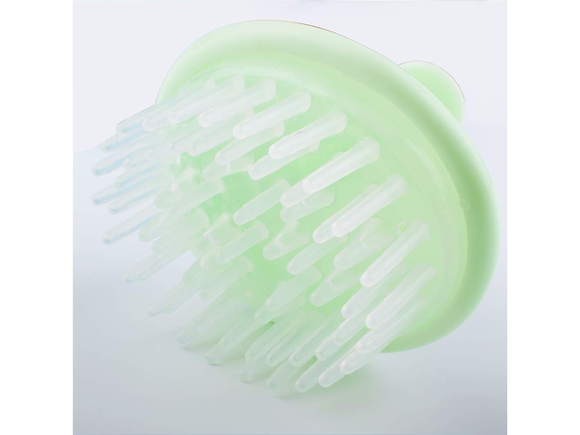 Xelparuc Hair Scalp Massager Shampoo Brush Scalp Care Massager Brush Green JEDBESETZT
