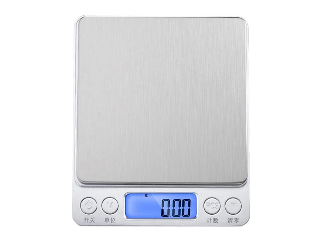 Lurelia Balança De Cozinha, 0,1 G, Lcd, Aço Inoxidável