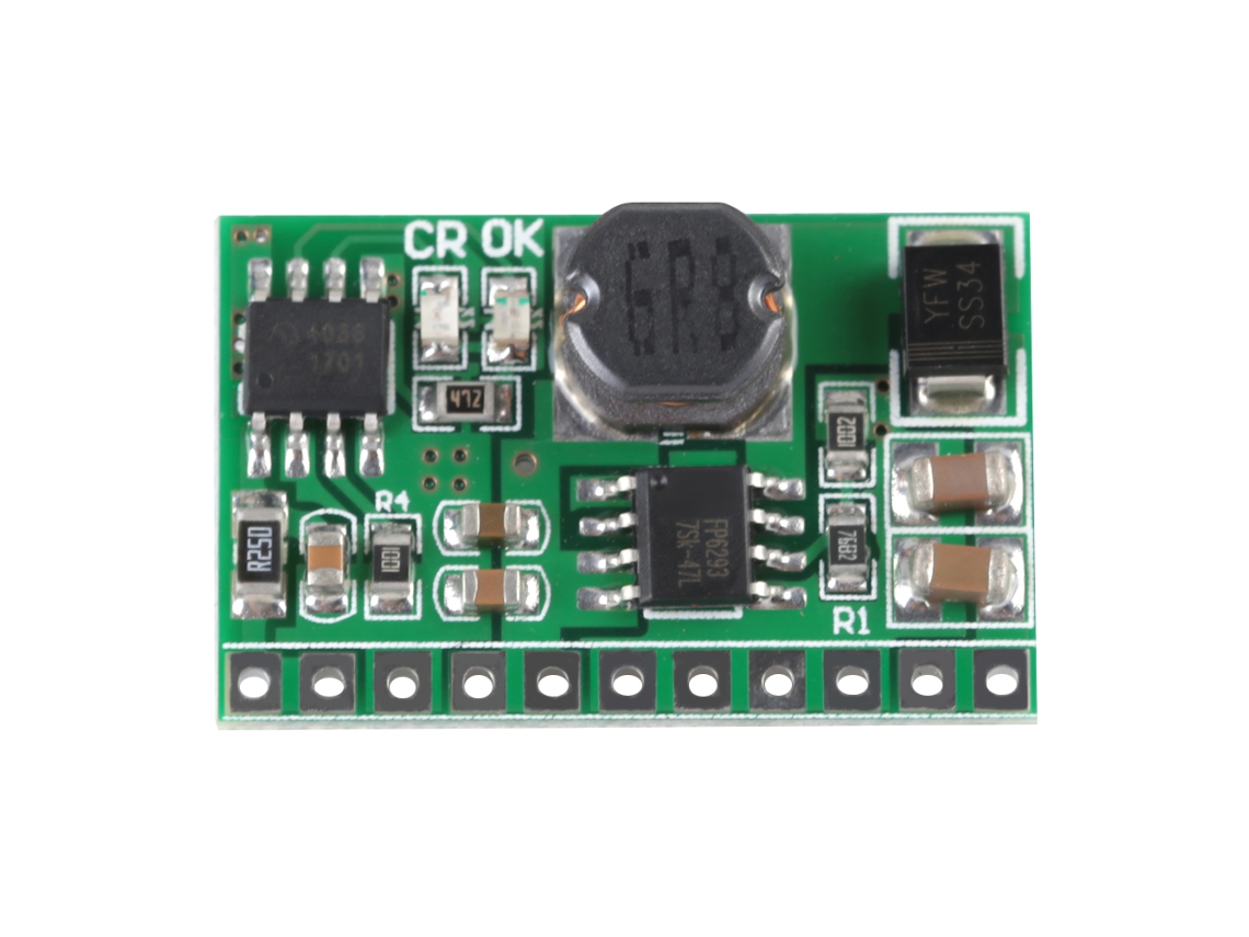 Módulo conversor DC-DC step-up boost, placa de carga DIY, saída 5V/2.1A