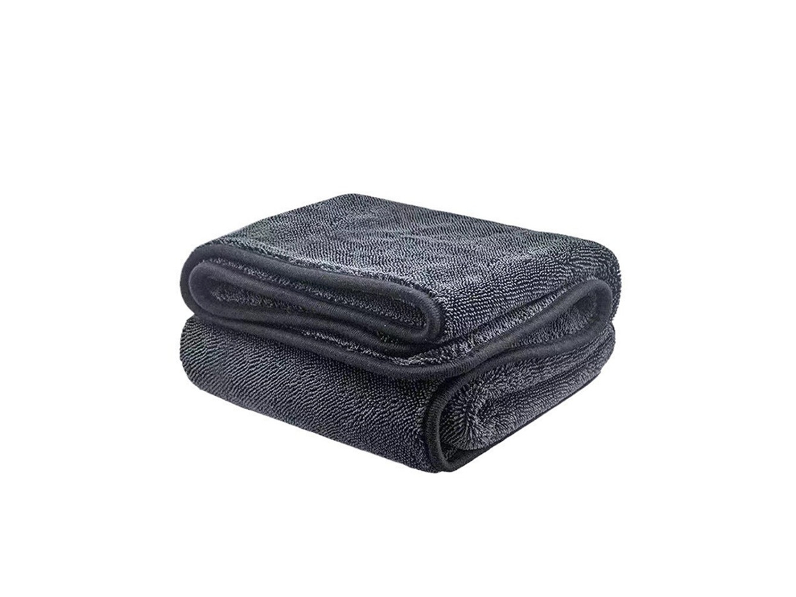 Panos De Limpeza Em Microfibra, 40 X 60 Cm, Para Carro E Uso Doméstico, Para Vidros E Janelas, Cinza