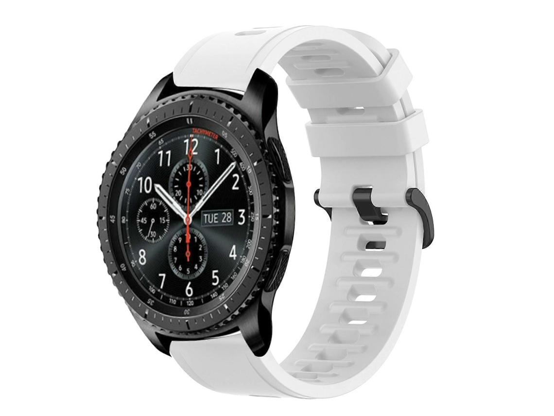 Pulseira De Silicone Macio De Cor Sólida De 22 Mm Para Samsung Gear S3 Frontier