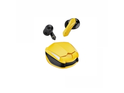 Auriculares Bluetooth True Wireless SENLIN Binaural Tws para Gaming com Display Digital de Baixa Latência Amarelo