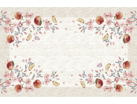 Toalha de Mesa  Bellapesca (Bege - Algodão - 150x250 cm)